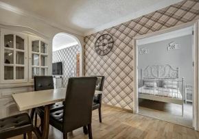 Family holiday in cozy apartment